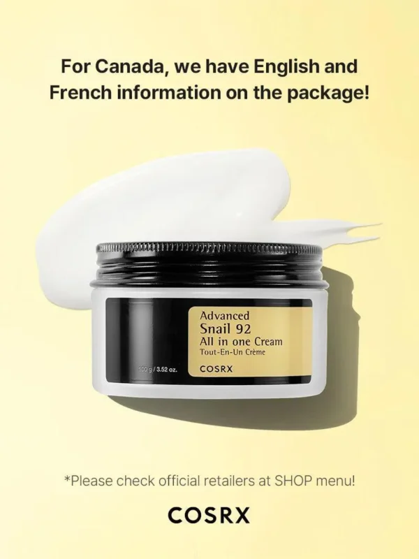 Advanced Snail 92 All in one Cream - Image 3
