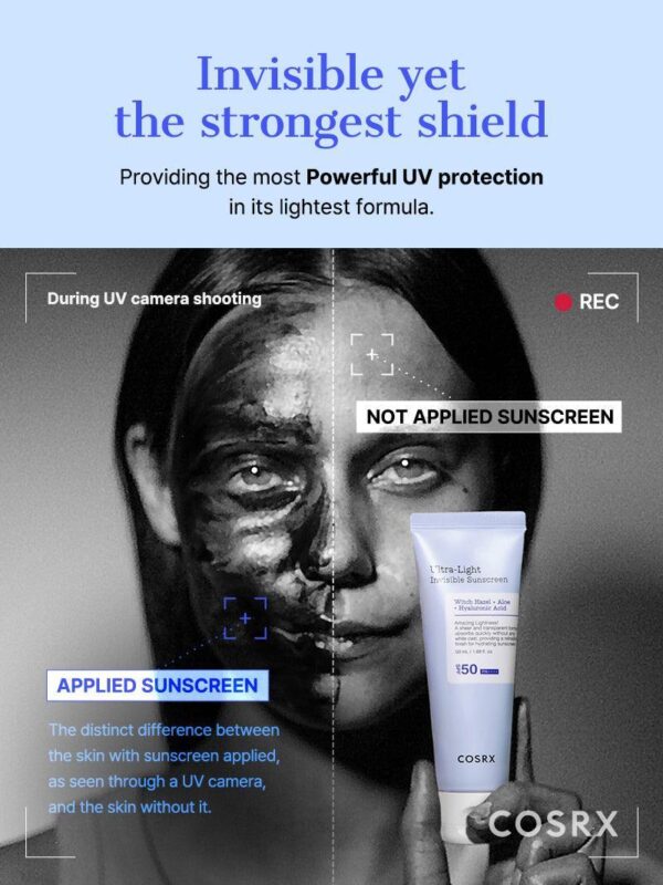 Ultra-Light Invisible Sunscreen SPF50 PA++++ - Image 2